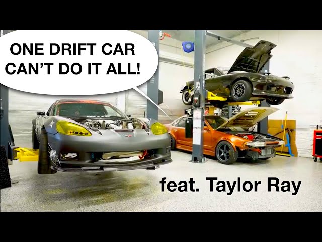 SHOP TOUR - TAYLOR RAY's Shop and BS About All of His Cars!