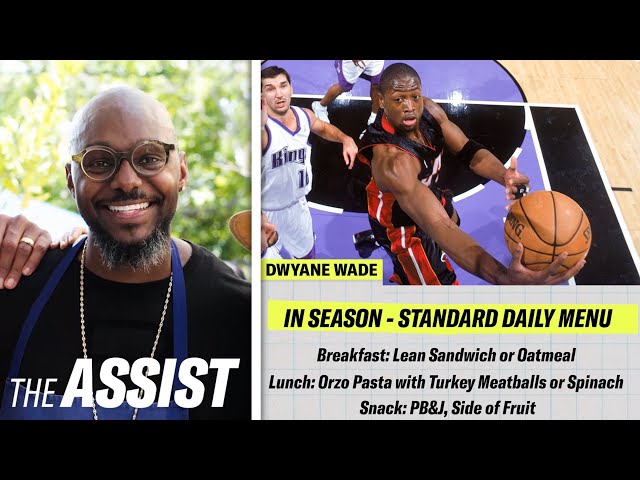 How Dwyane Wade's Chef Created His NBA Diet | The Assist | GQ Sports