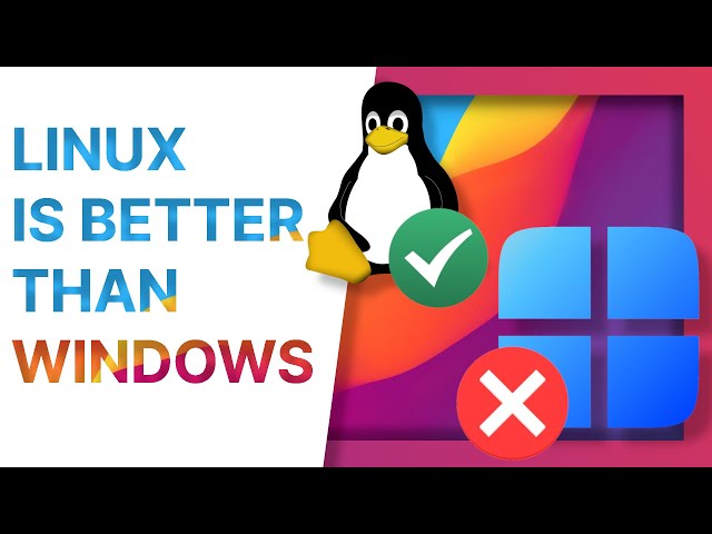 7 areas where Linux is JUST BETTER than Windows