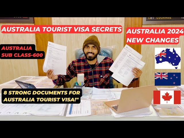 "Australia Subclass 600: The Power of 8 Strong Documents for Visa Success!" "Unlocking Australia ||