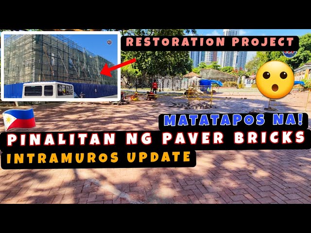 Intramuros Soon to be Pedestrian-Friendly Tourist Destination | Restoration of Intendencia update 🇵🇭