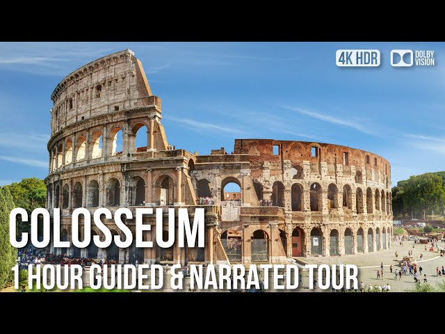 The Colosseum, Complete Guided and Narrated Tour [CC], Rome - 🇮🇹 Italy [4K HDR] Walking Tour