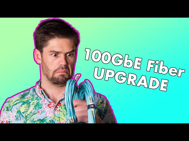 HUGE FIBER UPGRADE - Wiring my house with 100GbE OM4 Fiber
