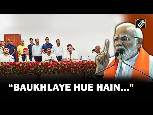 “Baukhlaye hue hain…” PM Modi fires salvos at ‘Opposition Unity’ front