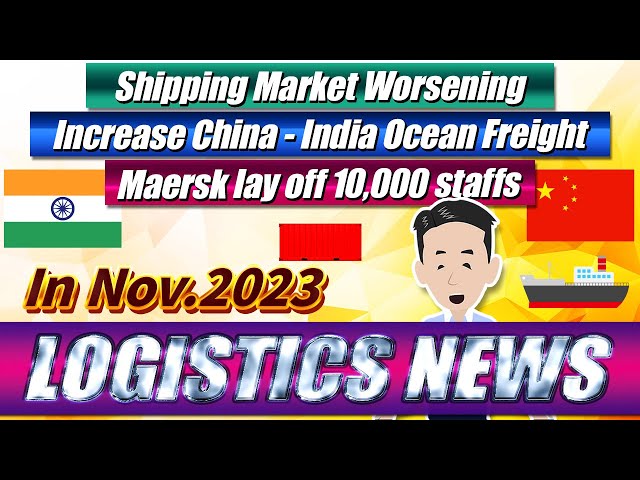 Logistics News in November 2023. Focusing on O/F Rates & Container Market