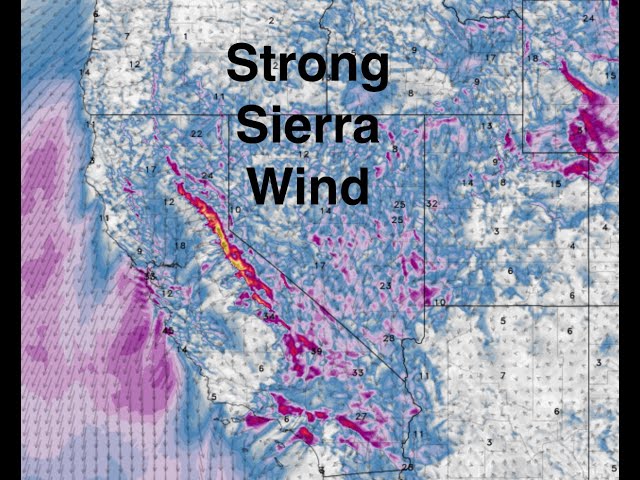 Strong Sierra Wind Plus The Denver Snowstorm. The Morning Briefing 3-13-24