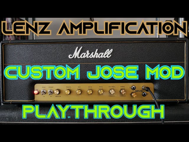 Custom Jose Mod - Marshall 1987x | LENZ Amplification