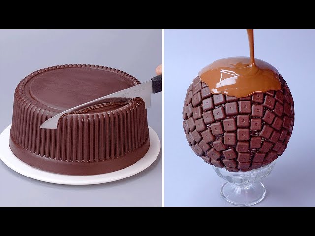 Easy And Delicious Chocolate Cake Decorating Ideas | The Most Satisfying Chocolate Cake Video Hacks
