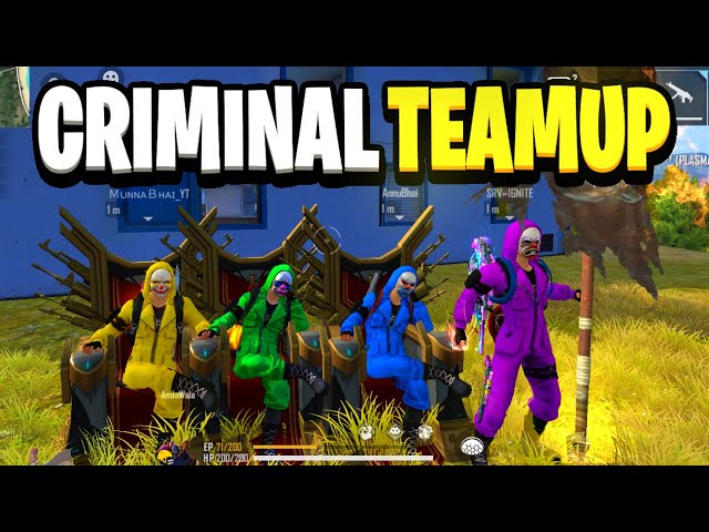 ALL CRIMINAL TEAMUP   - Desi Gamers