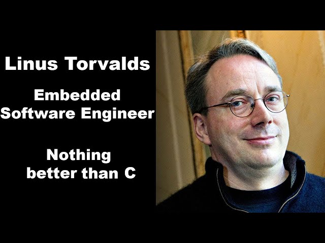 Linus Torvalds "Nothing better than C"