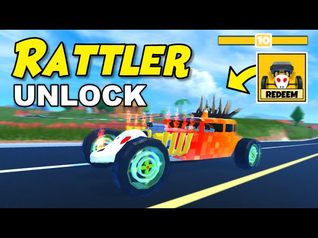 GETTING LEVEL 10 RATTLER and it is .. (Roblox Jailbreak)