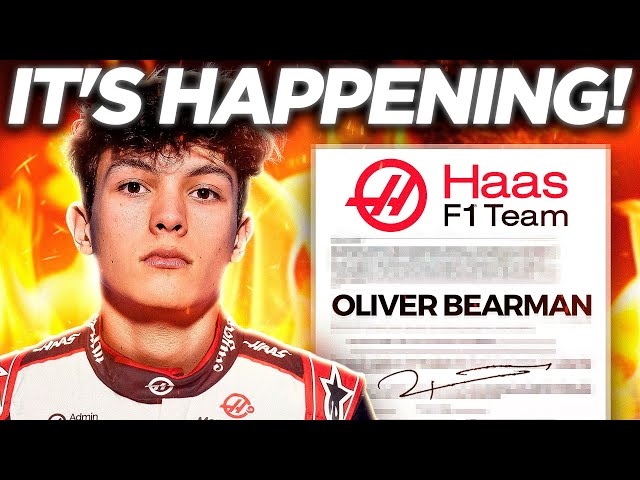 GREAT NEWS For Oliver Bearman After Haas' SHOCKING STATEMENT!