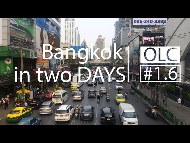 Bangkok in two days - Odd Life Crafting - Ep. 1.6 (Cubic Hostel)