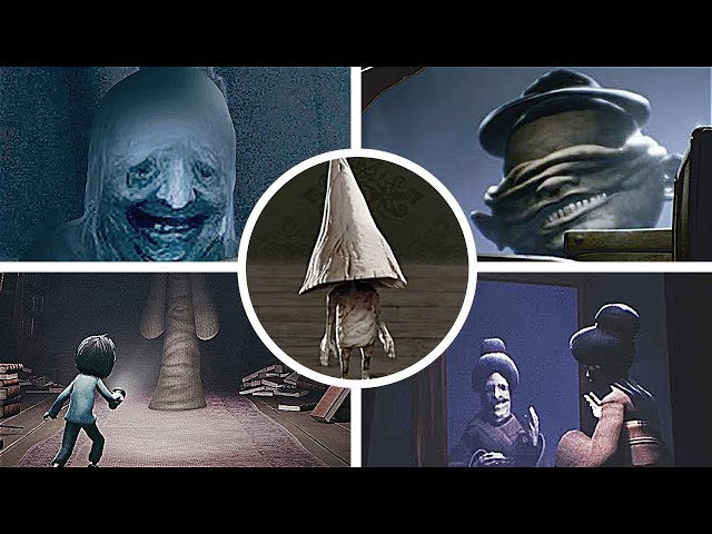Little Nightmares DLC - All Bosses / Puzzles (No Deaths)