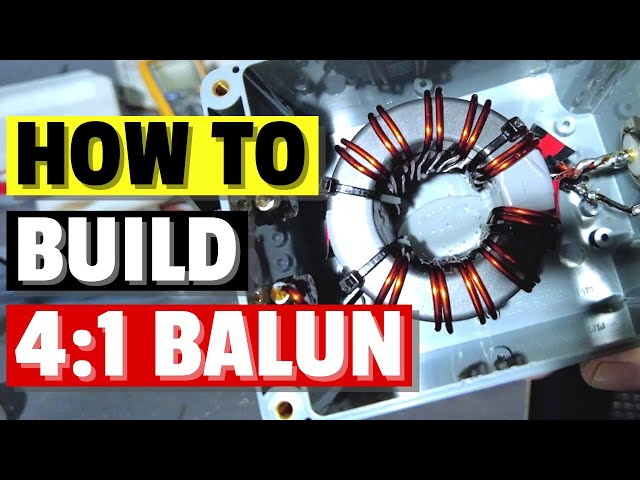 How to Build a 4:1 Balun Start to Finish with Mike and Callum