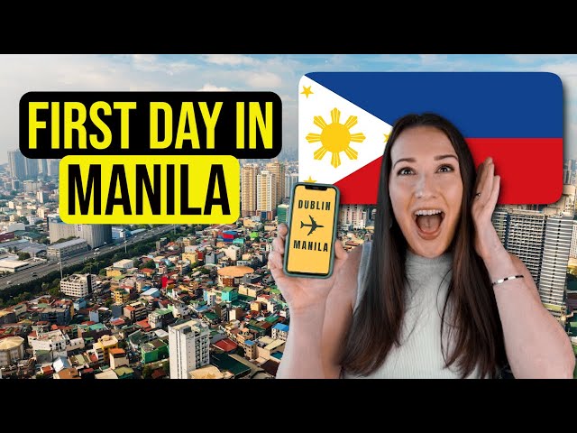 CRAZY DAY IN MANILA!!  My FIRST Impressions of the Philippines! 🇵🇭