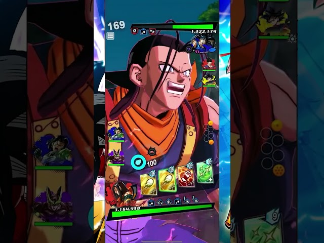 MY FIRST TIME EVER USING LF SUPER 17! (Dragon Ball Legends) #shorts