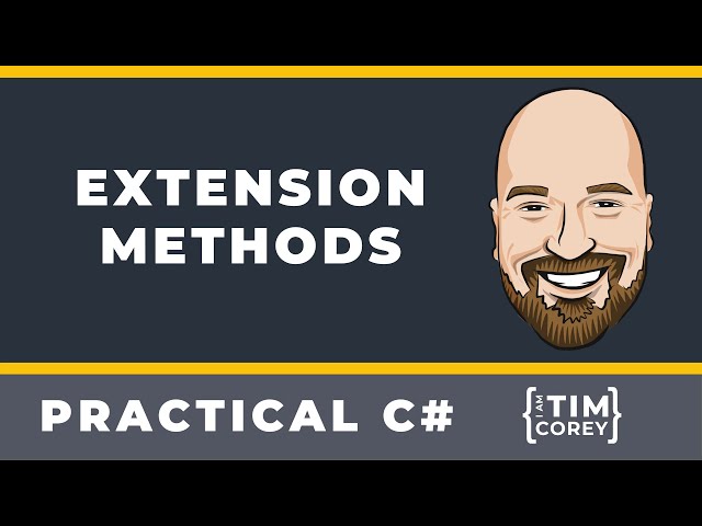 How To Create Extension Methods in C#