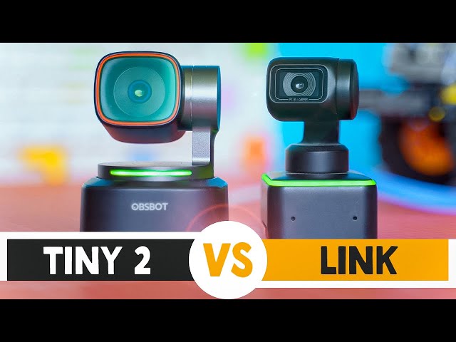 OBSBOT Tiny 2 4K Webcam vs Insta360 Link: Which is the BETTER Web Camera?