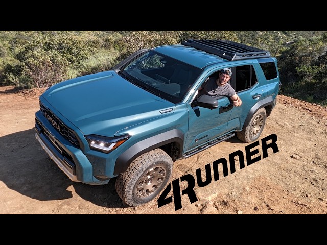 All-New 2025 Toyota 4Runner gets Beastly Overtrail Variant LOADED with goodies