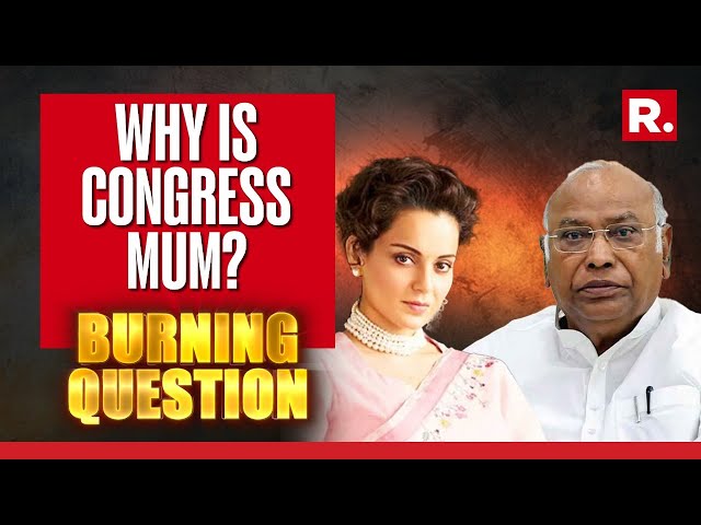 Why is Congress Silent Over Sexist Attack On Kangana Ranaut? | Trending Burning Question
