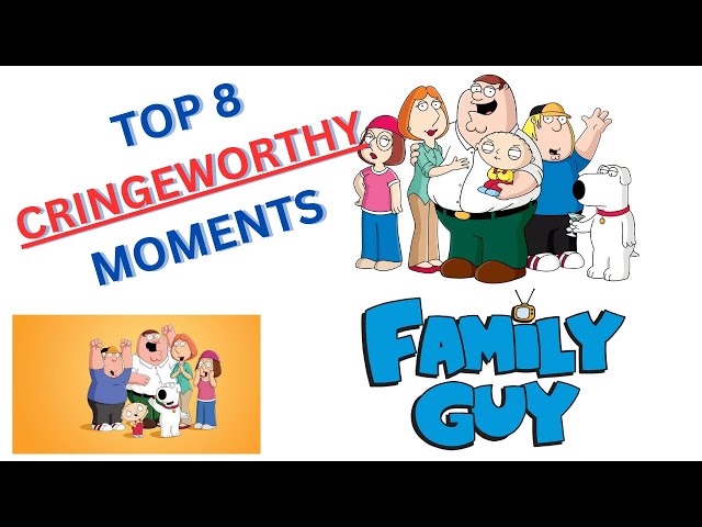 Best of Family Guy - TOP 8 CRINGEWORTHY Moments! 👀🤣😱 #petergriffin #familyguy #viral #comedy