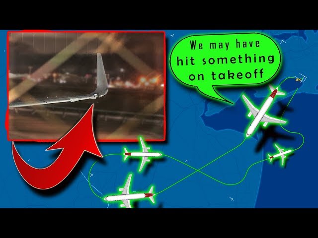 [REAL ATC] American A321 HITS A SIGN during TAKEOFF | Returns to JFK!