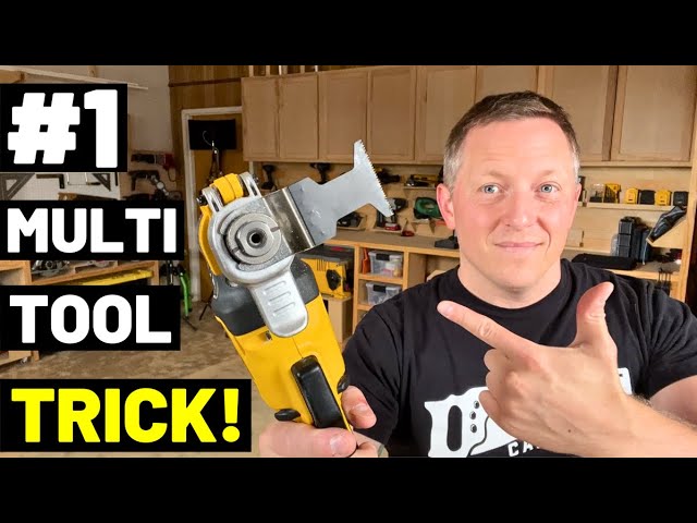 I Never Knew This TRICK About the OSCILLATING MULTITOOL?!