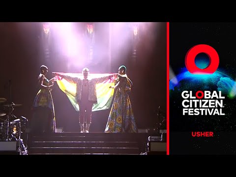 Usher Performs at the Global Citizen Festival 2022