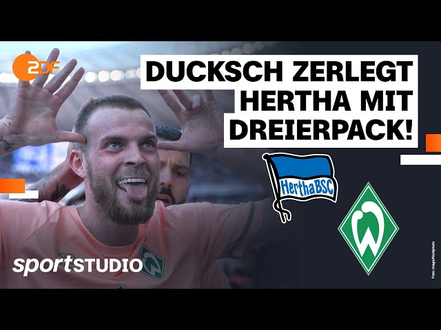 Hertha BSC – Werder Bremen | Bundesliga, 29. Spieltag Saison 2022/23 | sportstudio