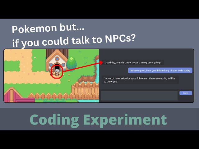 ChatGPT controls NPCs in game - Coding Experiment
