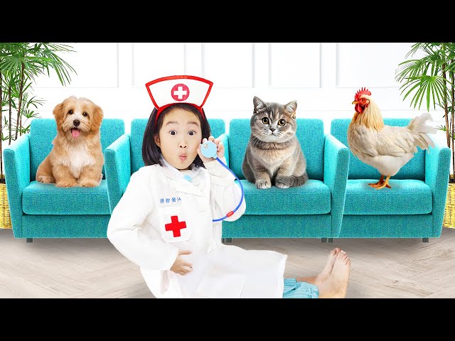 Boram tries to work as a nurse for rare animals