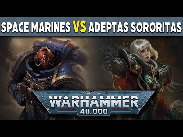 Ultramarines vs Adeptas Sororitas Warhammer 40k Battle Report
