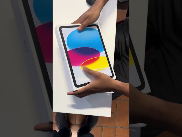 New iPad unbox 10 generation’s