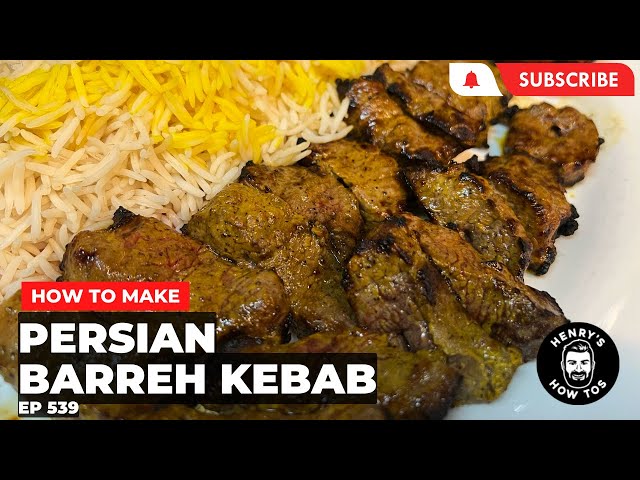 How To Make Persian Barreh Kebab | Ep 539