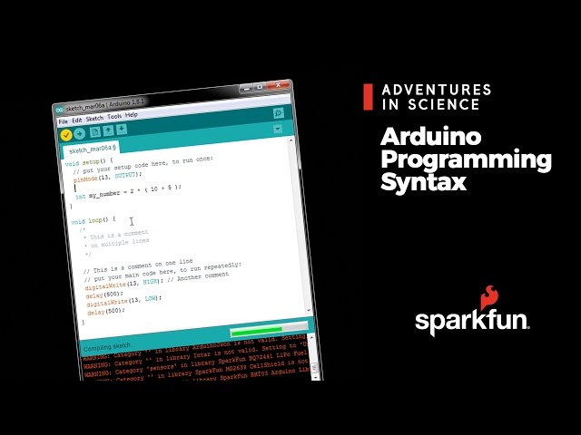 Arduino Programming Syntax