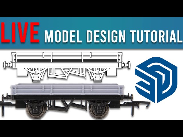 Design Your Own Model Railway Wagons | Easy SketchUp CAD Tutorial