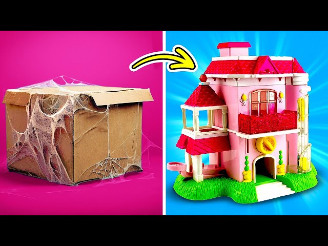 Verwandle deinen Raum: How to DIY a pink doll castle! 🏰💖