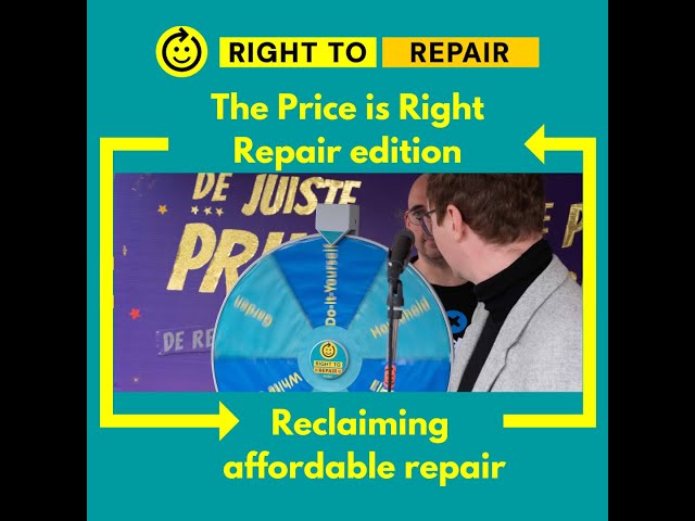 The Price is (NOT!) Right - Repair edition