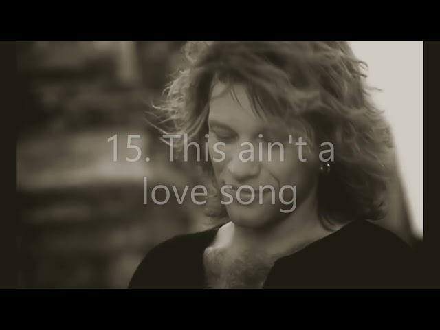 Bon Jovi Top 100 (2/2) best songs