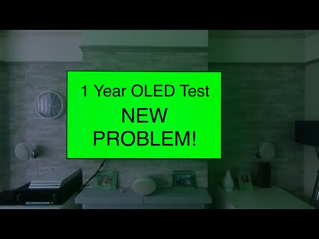 LG OLED 1 year burn in test,the GOOD & the BAD! real world usage
