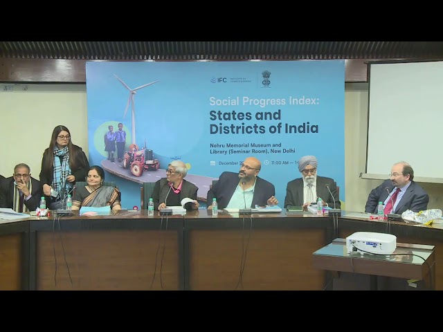 Social Progress Index: States and Districts of India Release | Institute for Competitiveness, India