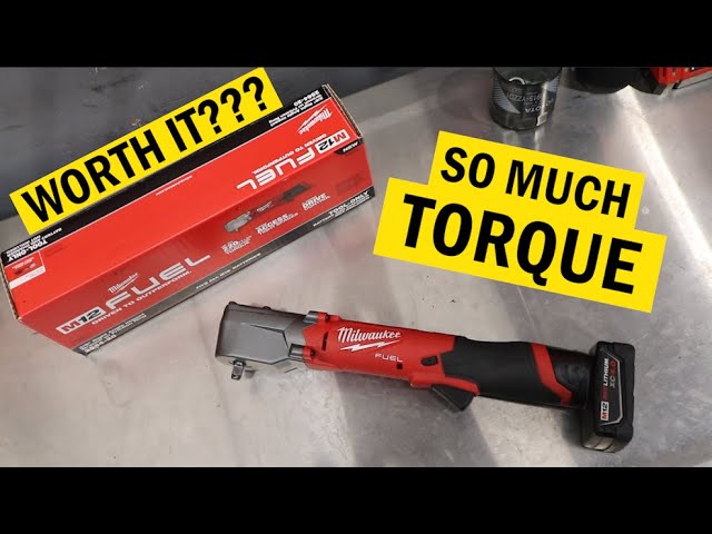 MILWAUKEE 3/8" RIGHT ANGLE IMPACT WRENCH TEST/REVIEW 2021