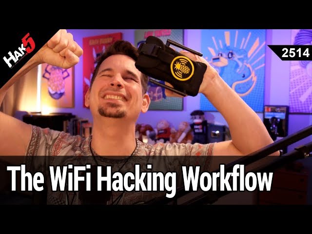 WiFi Hacking Workflow - The NEW WiFi Pineapple 2.5 Firmware - Hak5 2514