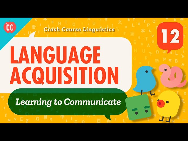Language Acquisition: Crash Course Linguistics #12