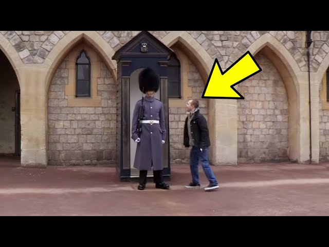 This Man With Down Syndrome Approached A Queen’s Guard, And The Soldier’s Response Was Startling