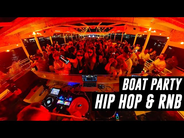 90s/2000s/Now Hip Hop & RNB - Live DJ Mix On A Boat