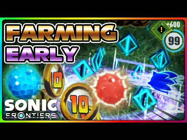Sonic Frontiers Early Game Farming — EASIEST Skill Points Guide (Rings, Fruits, Shards)