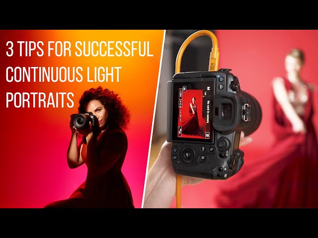 3 Tips for Successful Continuous Light Portraits