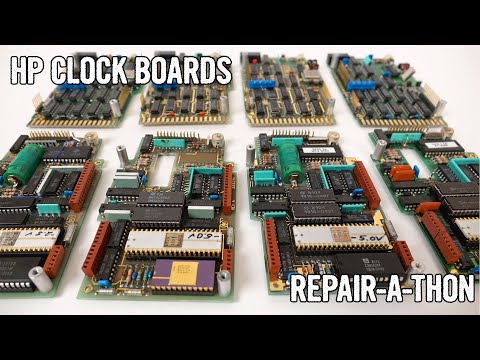 HP 98035 Clock Module Repair-a-thon